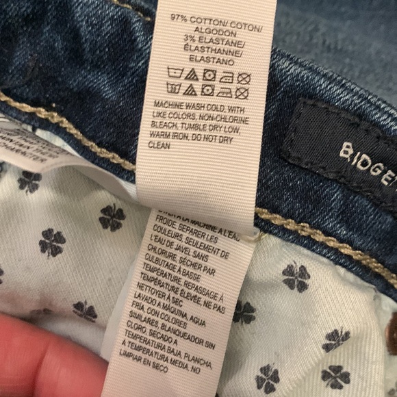 Lucky Brand skinny ankle jeans with button detail, 6/28 - Picture 5 of 5